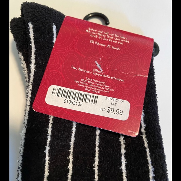 Nightmare Before Christmas Jack Socks NWT - Picture 6 of 6